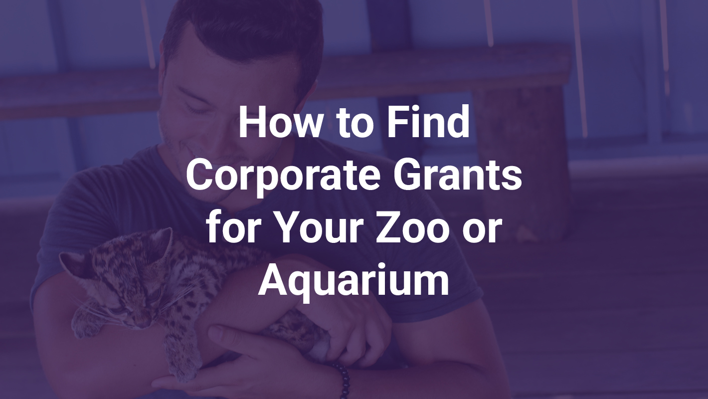 How to Find Corporate Grants for Your Zoo or Aquarium