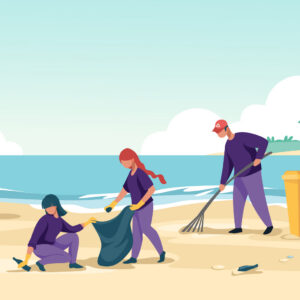 Raise funds and help the environment by organizing a beach cleanup fundraiser.