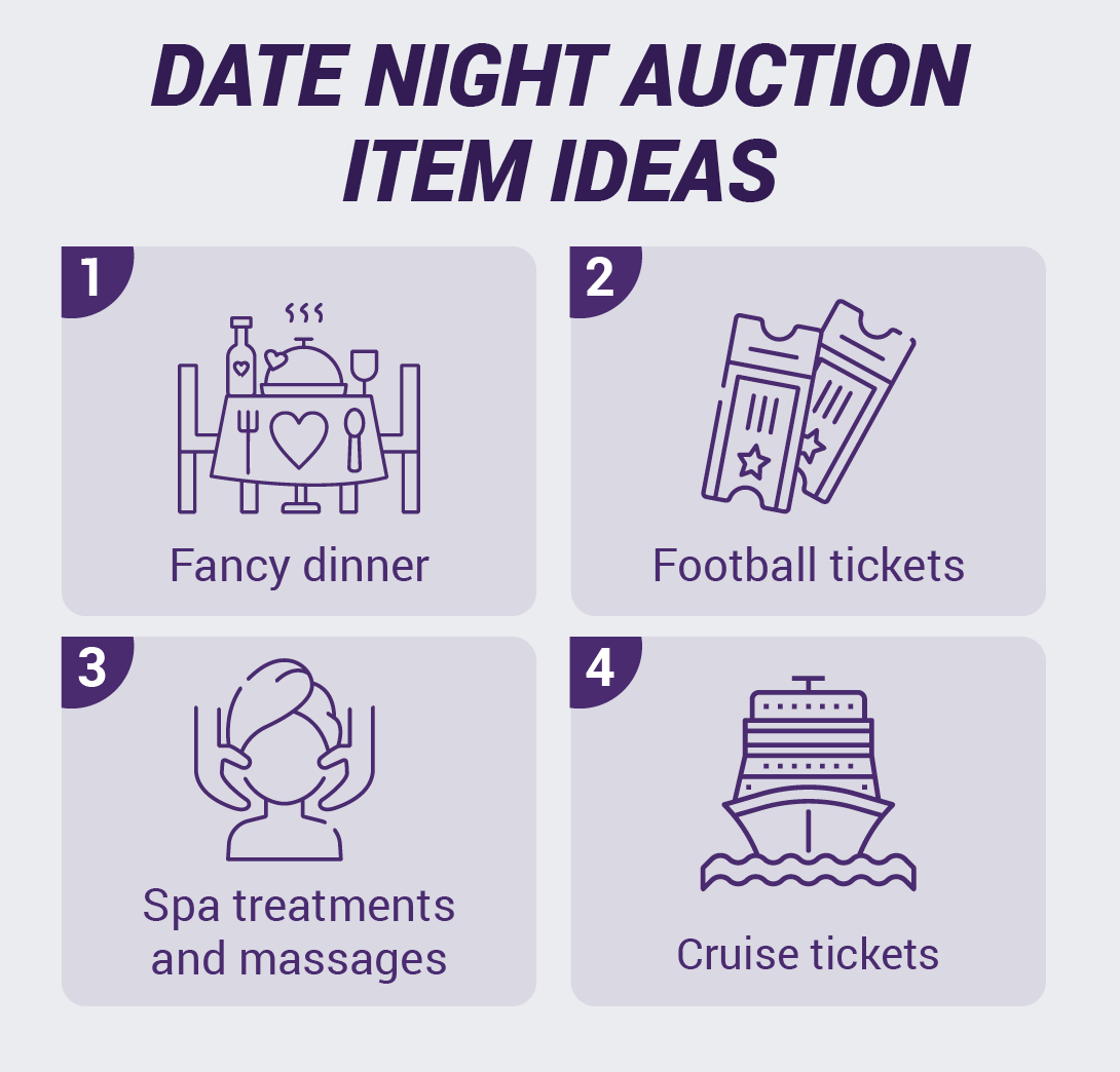 Valentine's Day charity auction item ideas!